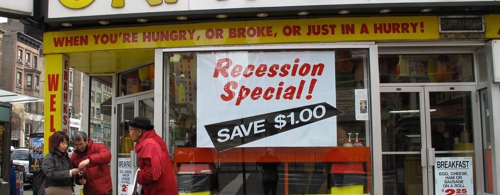 Recession special at Gray's Papaya shop
