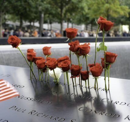 Flowers Offered on 911 Memorial Day
